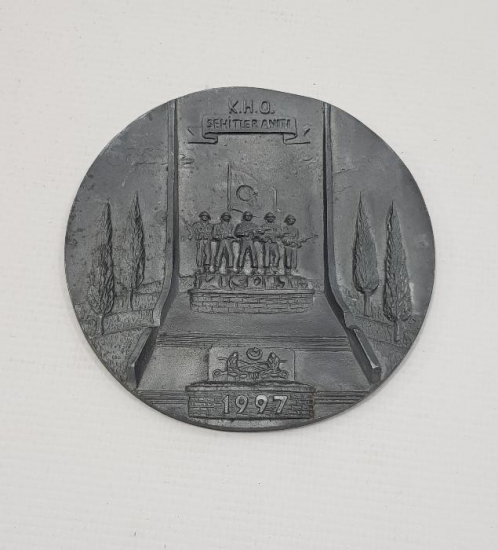 1997 KARA HARP OKULU ŞEHİTLER ANITI DENEME MADALYON