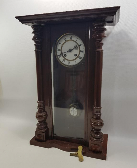 OSMANLI DÖNEMİ PORSELEN KADRANLI DUVAR SAATİ 