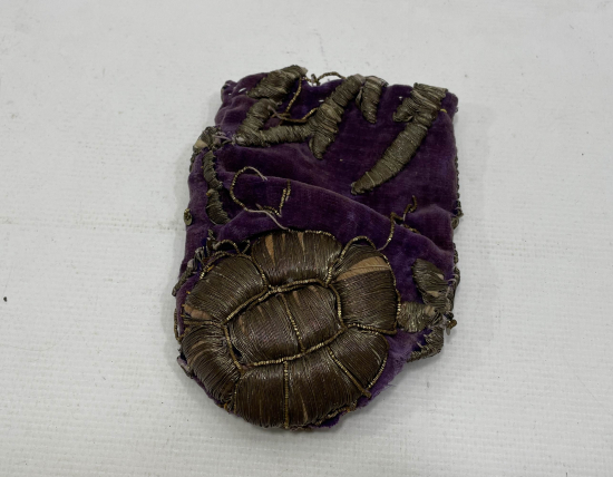 OSMANLI DÖNEMİ SIRMA İŞÇİLİKLİ KESE