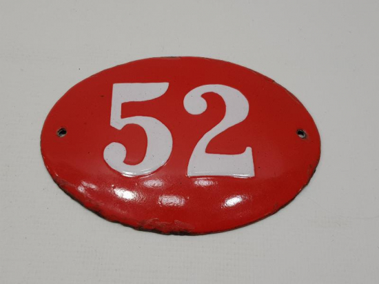 ANTİKA EMAYE KAPI NUMARASI