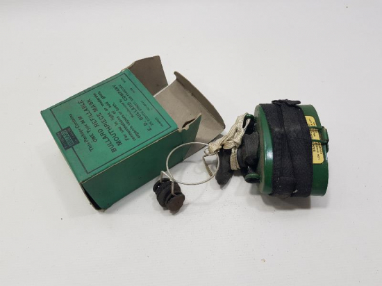 İKİNCİ DÜNYA SAVAŞI DÖNEMİ APARATLI GAZ MASKESİ REFİLİ 