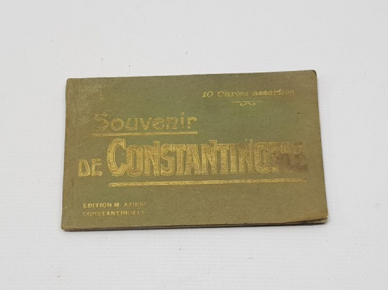 SOUVENIR DE CONSTANTINOPLE KARTPOSTAL ALBÜMÜ 