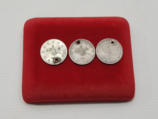 SULTAN MEHMED REŞAD DÖNEMİ GÜMÜŞ 2 KURUŞLAR