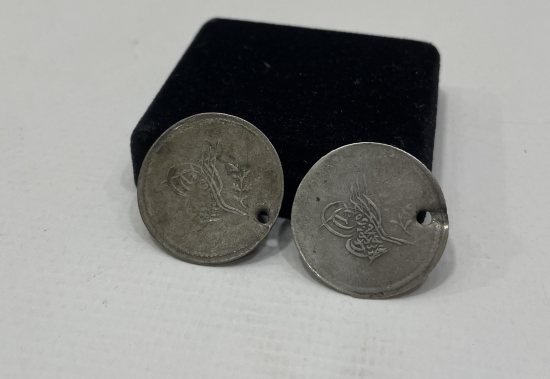 OSMANLI DÖNEMİ 2 ADET GÜMÜŞ 10 KURUŞ
