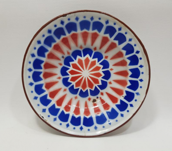 OSMANLI DÖNEMİ EMAYE TABAK 