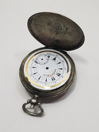 OSMANLI DÖNEMİ J. DENT LONDON MARKA GÜMÜŞ ŞEHZADE CEP SAATİ