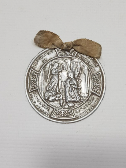 OSMANLI DÖNEMİ RUM İŞİ NADİR KUTSAL EKMEK KOLYESİ 