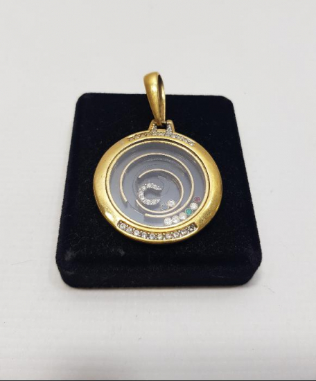 ALTIN KAPLAMA ŞANS KOLYESİ 