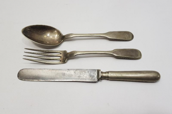 İSTANBUL TERAKKİ SANAYİ - OSMANLI AMELE CEMİYETİ ÇOK NADİR SEYAHAT YEMEK SETİ 