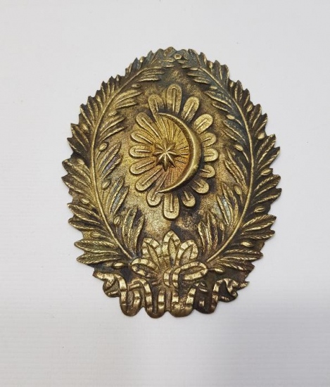 OSMANLI DÖNEMİ AY YILDIZLI BRONZ ORDU ARMASI