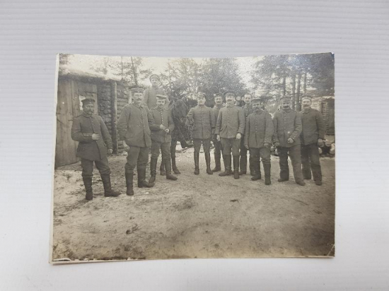 1. DÜNYA SAVAŞI 1917 TARİHLİ ALMAN SUBAYLAR FOTOĞRAFI