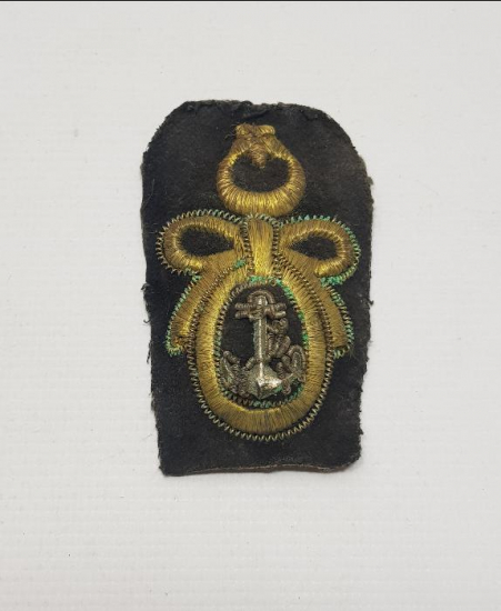 OSMANLI DÖNEMİ ALTIN SIRMA İŞLEMELİ DENİZCİ PAŞA BRÖVESİ 