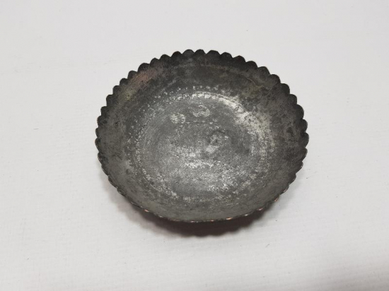 OSMANLICA DAMGALI BAKIR KINA TASI 