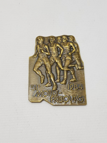 1984 TARİHLİ ÜÇ BOYUTLU KOŞU MADALYASI 