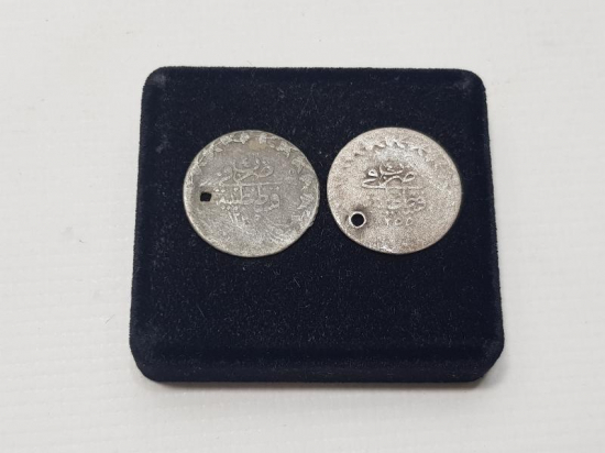 SULTAN ABDÜLMECİD DÖNEMİ İKİ ADET GÜMÜŞ 1,5 KURUŞ