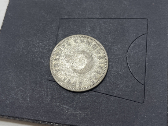 1947 YILI GÜMÜŞ 1 LİRA