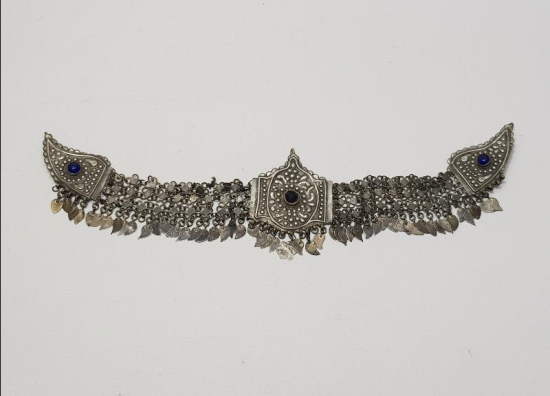 OSMANLI DÖNEMİ BALIKESİR YÖRESİ GÜMÜŞ KADIN ALINLIĞI