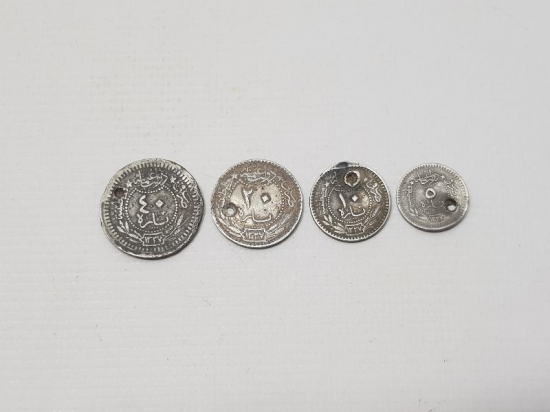 SULTAN MEHMET REŞAD HAN DÖNEMİ 40-20-10-5 PARA TAKIMI