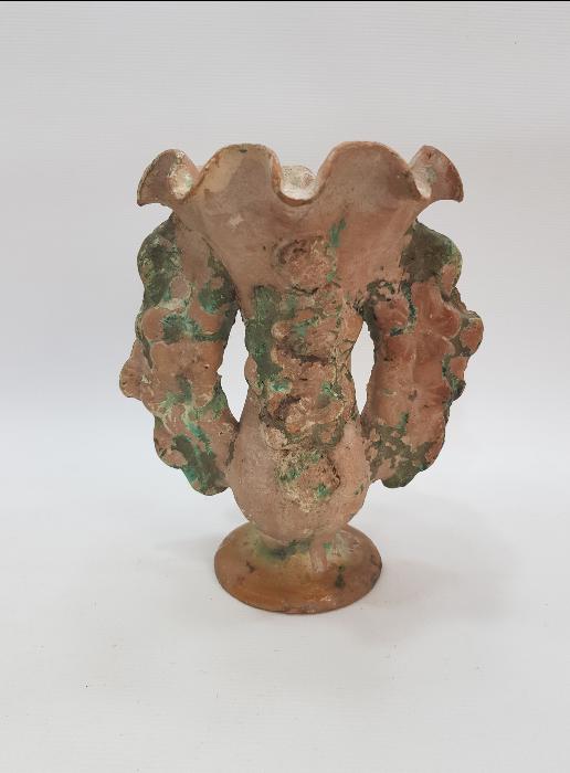 ANTİKA ÇANAKKALE SERAMİK VAZO 