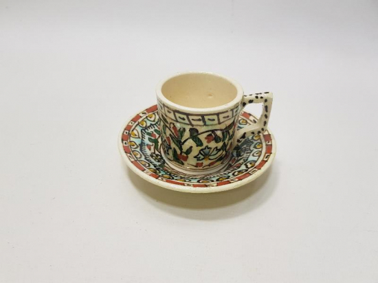 ANTİKA KÜTAHYA KAHVE FİNCANI