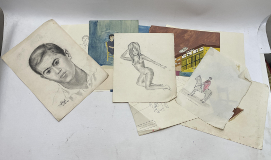 EL ÇİZİMİ RESİM LOTU