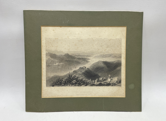 ORJİNAL PASPARTUSUYLA OSMANLI DÖNEMİ GRAVÜR