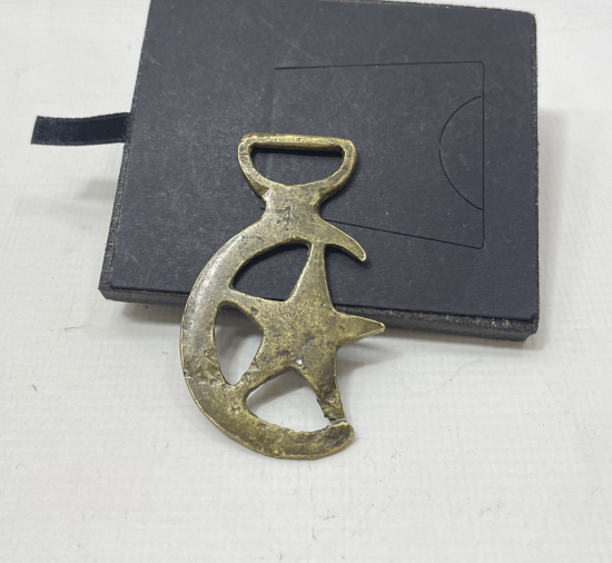 1.DÜNYA SAVAŞI DÖNEMİ AY YILDIZLI SÜVARİ AT GEMİ PARÇASI