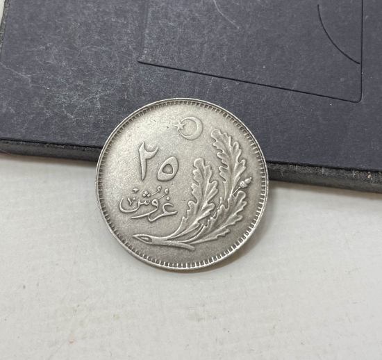 CUMHURİYETİN İLK YILLARI NADİR MANDA GÖZÜ 25 KURUŞ