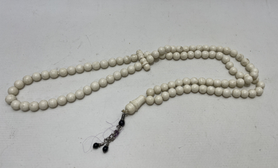 LÜLE TAŞINDAN MAMUL OSMANLI NAMAZ TESPİHİ