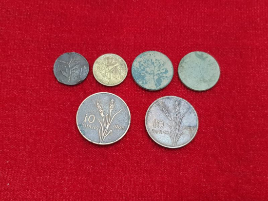 1960'LARDAN TC MADENİ PARA LOTU