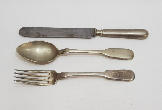 İSTANBUL TERAKKİ SANAYİ - OSMANLI AMELE CEMİYETİ ÇOK NADİR SEYAHAT YEMEK SETİ