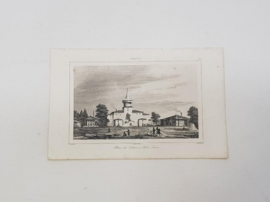 OSMANLI DÖNEMİ GRAVÜR: ESKİ SARAY 