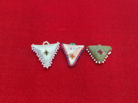 OSMANLI DÖNEMİ RUM İŞİ ÜÇ ADET HAMAYIL