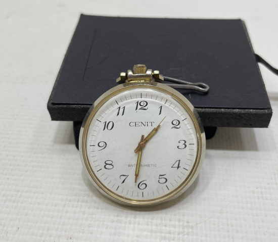 CENİT MARKA KURMALI ANTİKA SMOKİN SAATİ