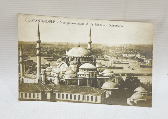 SÜLEYMANİYE CAMİİ GÖRSELLİ OSMANLI DÖNEMİ KARTPOSTAL