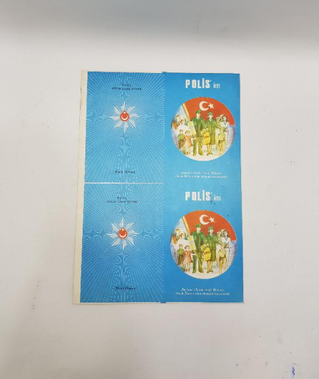 1970'LERDEN POLİS KONULU AFİŞ