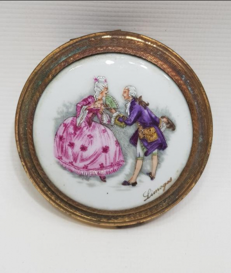 ANTİKA LIMOGES PUDRİYER