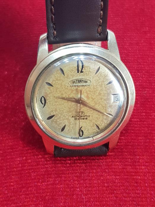 ULTRAMAR CAMBIOMATIC MARKA ÇOK NADİR OTOMATİK KOL SAATİ 