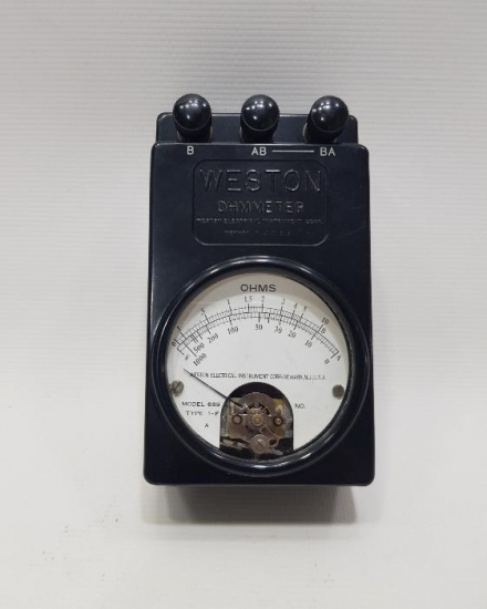 WESTON OHMMETRE
