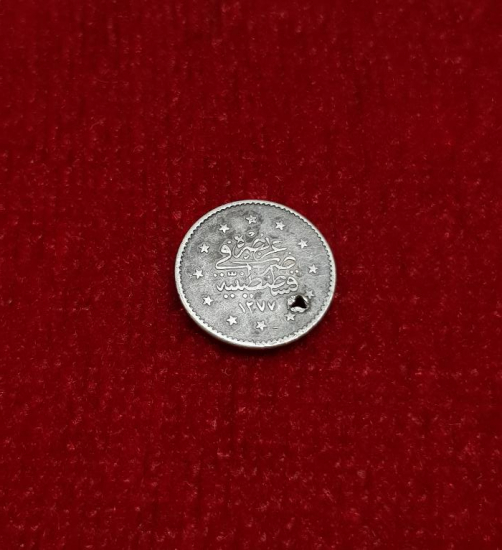 1277/2 OSMANLI GÜMÜŞ 1 KURUŞ MECİDİYE - NADİR