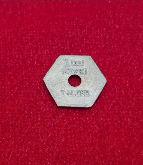 İETT UMUM MÜDÜRLÜĞÜ 1. MEVKİ TALEBE YAZILI NADİR JETON