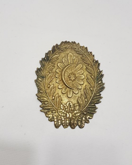 OSMANLI DÖNEMİ AY YILDIZLI BRONZ ASKERİ ARMA