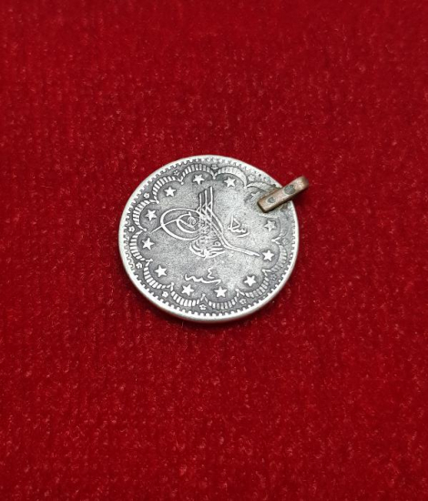 SULTAN MEHMET REŞAD HAN DÖNEMİ GÜMÜŞ 5 KURUŞ MECİDİYE PARA