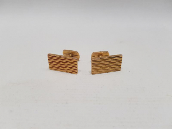 ANTİKA ALTIN KAPLAMA KOL DÜĞMELERİ