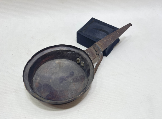 KAHVECİ İŞİ TAMAMI EL YAPIMI MİNİ KAHVE KAVURMA TAVASI