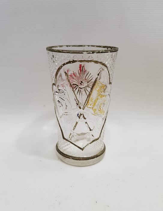 OSMANLI DÖNEMİ MEŞRUTİYET ARMALI VE OSMANLICA YAZILI NADİR BARDAK