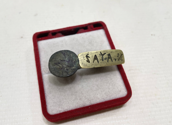 OSMANLI VE CUMHURİYET DÖNEMİ 2 ADET EL KAZIMA MÜHÜR