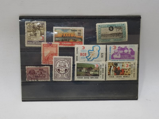 10 ADET OSMANLI VE TC PULLARI 