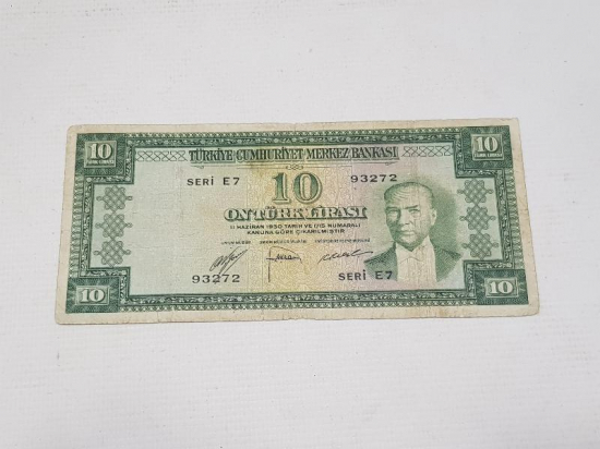 5. EMİSYON 10 LİRA