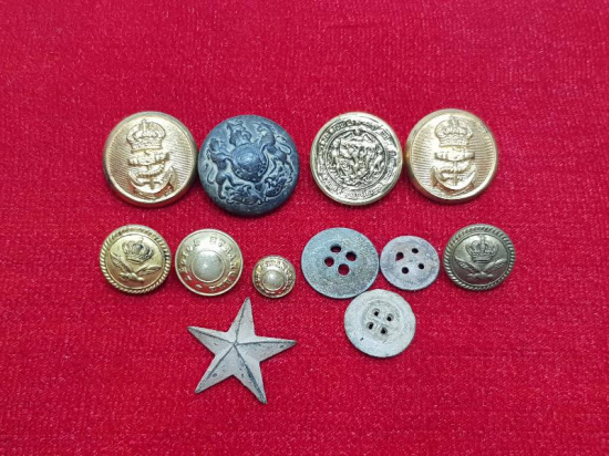 1. DÜNYA SAVAŞI DÖNEMİ BİR DÜZİNE DÜĞME VS LOTU